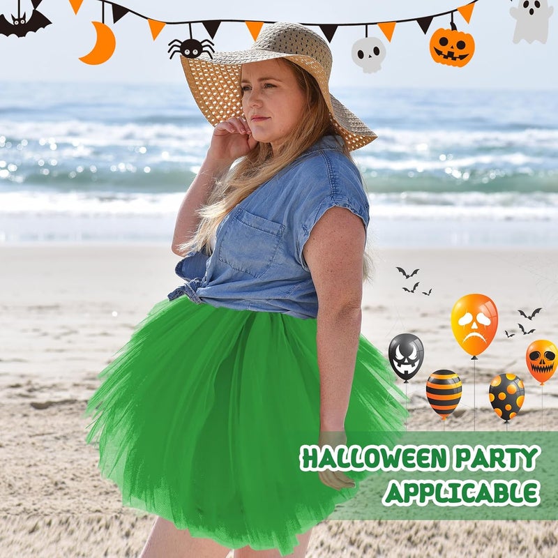 Fynnsure 5 Layers Plus Size Tutu Skirts for Women Extra Large Tulle Skirt 80s Adult Tutu Skirts Tutus Halloween Costumes - Image 5